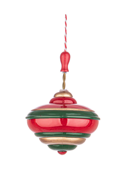 Bizzotto Ornament de Crăciun Copac Multicolor cu Pulbere de Aur cu Paiete 10buc