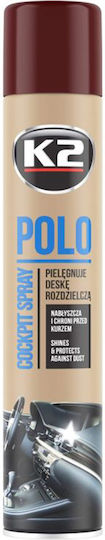 K2 Polo Σπρέι Γυαλίσματος για Ταμπλό Αυτοκινήτου 750ml