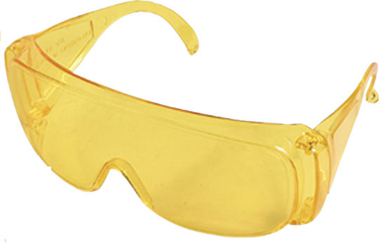 Ergo Safety Glasses for Protection with Yellow Lenses 1pcs