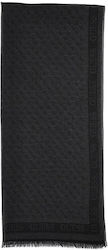 Guess Women's Wool Scarf Black