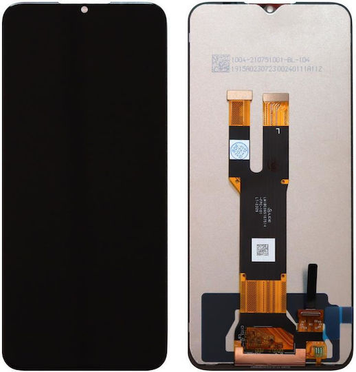 Screen with Touch Mechanism for Nokia C22 (Black)