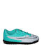 Phantom Gx Club Tf Kids Turf Soccer Shoes Turquoise
