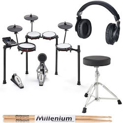 Alesis Ηλεκτρονικά Ντράμς Nitro Max σε Μαύρο Χρ...