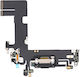 Dock Flex Cable with Charging port in Black colour for iPhone 13