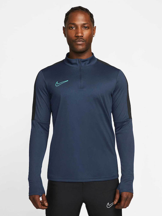 navy blue long sleeve dri fit shirt