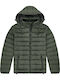 Winter Jacke Puffer Khaki