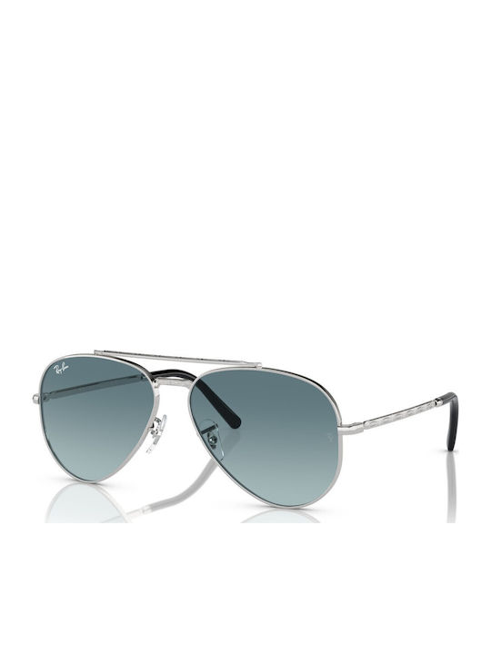 Ray Ban Unisex Γυαλιά Ηλίου με Ασημί Μεταλλικό ...