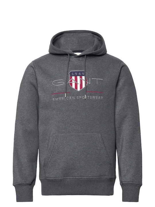 Gant Archive Shield Herren Sweatshirt mit Kapuz...