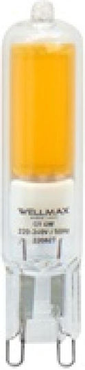 Wellmax LED Bulb 4W for Socket G9 Warm White 500lm