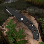 Pocket Knife Black with Blade made of Stainless Steel