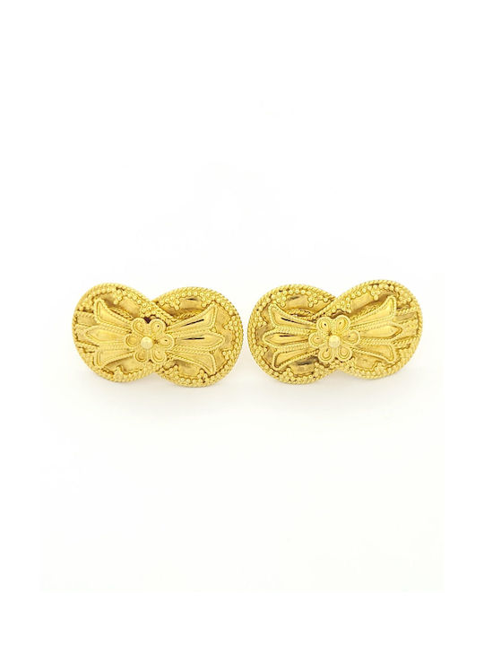 Kirkikosmima Earrings made of Gold 18K