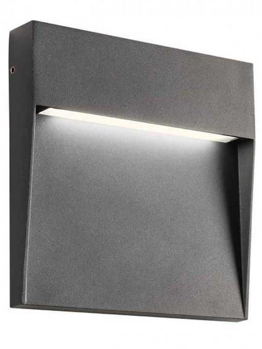 Redo Group Aplica de exterior montată pe perete LED IP54 6W cu Alb Cald Lumină 16x16εκ.