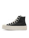 Chuck Taylor All Star Modern Lift Flatforms Tip Botine Negre