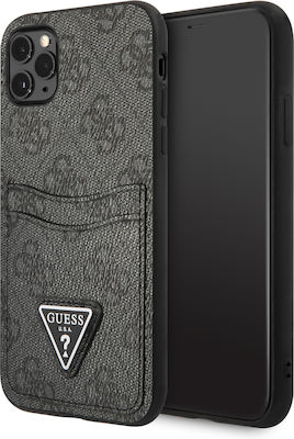 Guess “triangle Logo Collection” Back Cover Black (iPhone 11 Pro Max)