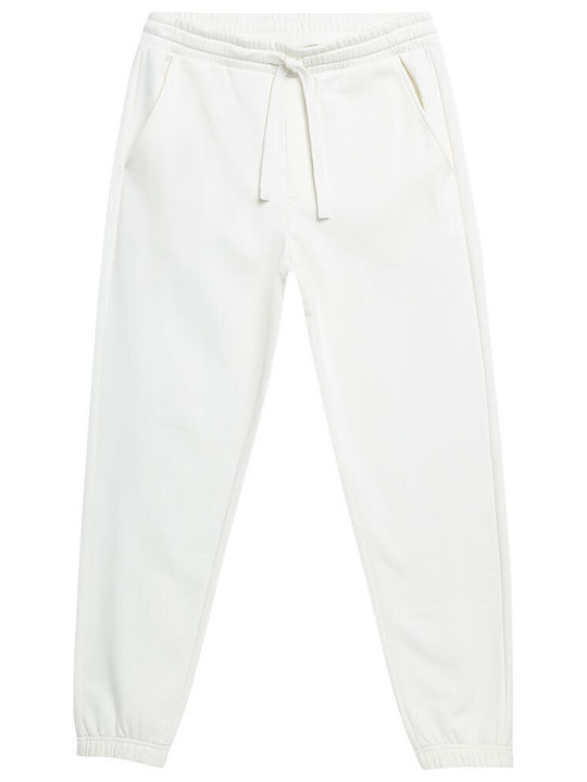 Outhorn Pantaloni de trening cu elastic Alb