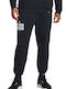 Under Armour Project Rock Rival Pantaloni de trening cu elastic Fleece - Polar Negru