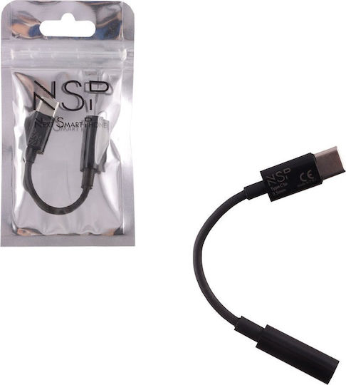 NSP Converter USB-C male to 3.5mm female 1pcs