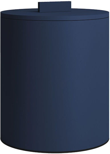 Pam & Co Inox Badezimmer Mülleimer 6Es Blau