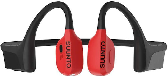 Suunto Wing Knochenleitung Bluetooth-Freisprecheinrichtung Kopfhörer mit Schweißresistenz Rot