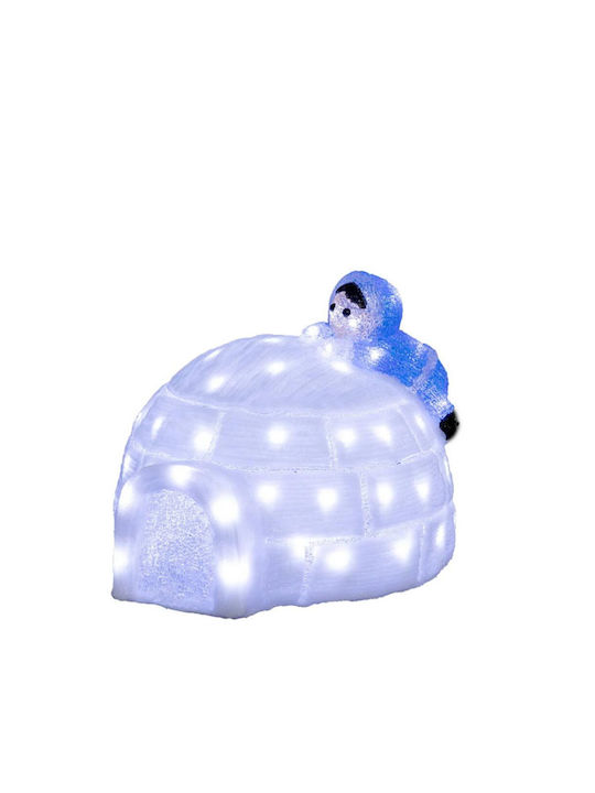 Leuchtende Weihnachtliche Dekofiguren