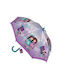 Santoro Kids Curved Handle Umbrella Purple