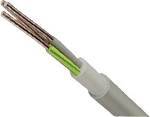 Netzkabel Typ NYM mit Kabeleigenschaften 5x4mm² in Grau Farbe 100m