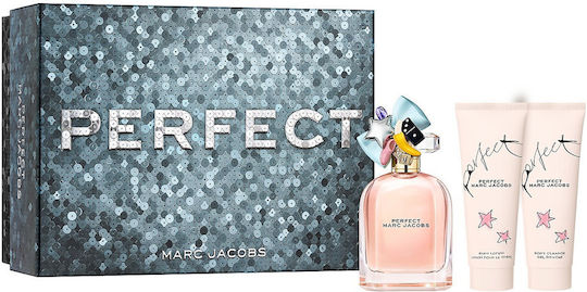 Marc Jacobs Perfect Christmas 2023 Γυναικείο Σετ με Eau de Parfum και Shower Gel 3τμχ