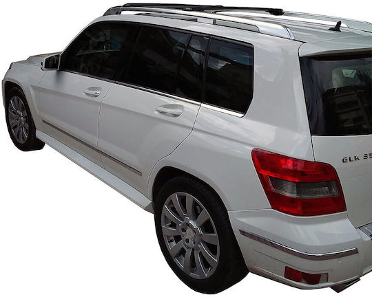 Yakima für Mercedes-Benz GLK (mit Dachträgerfüßen) Silber