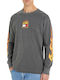 Long Sleeve Blouse Gray