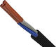 Power Cord with Cable Properties 4x4mm² in Blac...