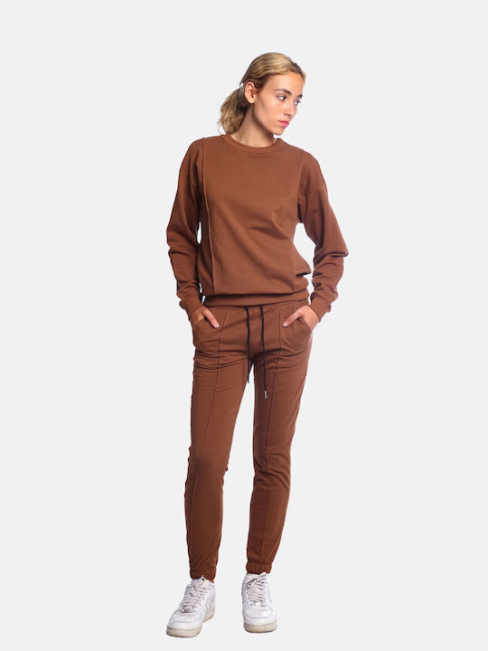 Paco & Co Women's Sweatshirt Brown