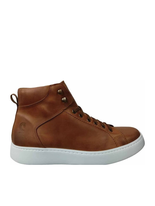Leather Tabac Brown Men's Boots
