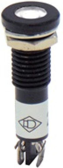 LED Ενδεικτική Λυχνία Φυσικό Λευκό 10τμχ 02.011.0153