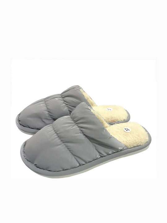 Ustyle Winter Damen Hausschuhe Gray