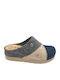 Anatomical Woolen Women's Slippers Blue