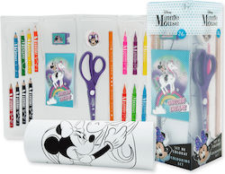 Minnie Mouse Σετ Ζωγραφικής 24τμχ