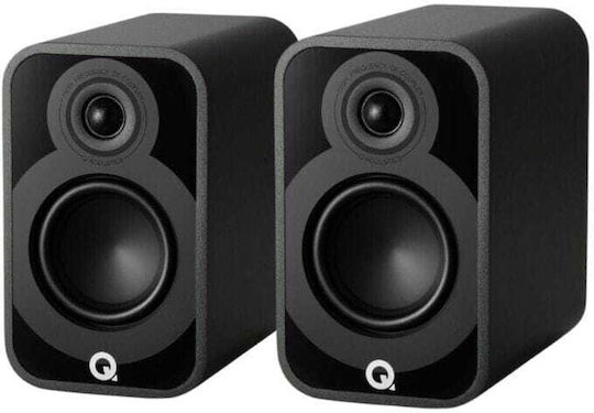 Q-Acoustics 5010 Двойка Hi-Fi Говорители Bookself 90W Ш16xД26.3xВ26.4см. Черен / Бял