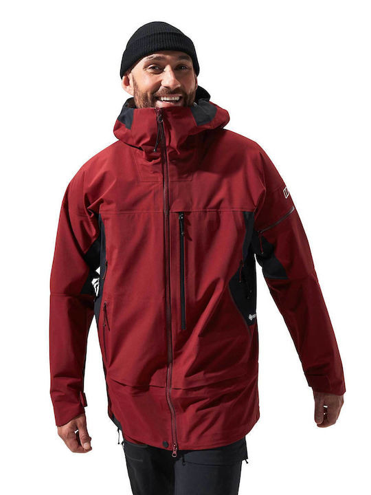 Berghaus Ανδρικό Χειμωνιάτικο Μπουφάν Puffer Κόκκινο