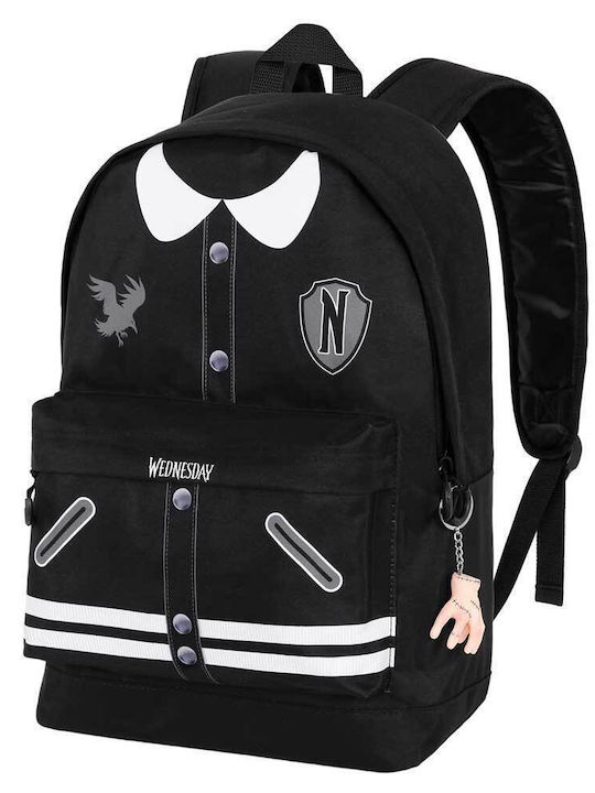 Karactermania Schulranzen Rucksack Junior High-High School in Schwarz Farbe