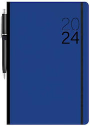 Innostat Eco Ημερήσιο Planner Μπλε 2024 17x24cm