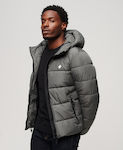 Superdry Men's Winter Puffer Jacket Grey