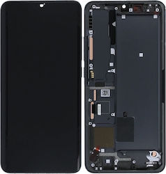 Οθόνη με Μηχανισμό Αφής για Mi Note 10 Lite (Μαύρο)