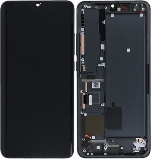 Οθόνη με Μηχανισμό Αφής για Mi Note 10 Lite (Μαύρο)