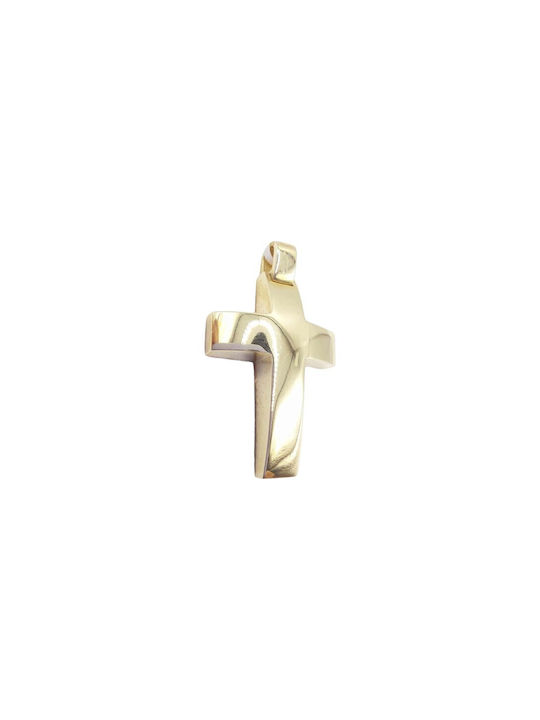 Velegrakis Herren Gold Kreuz 14K