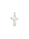 Velegrakis Women's White Gold Cross 9K