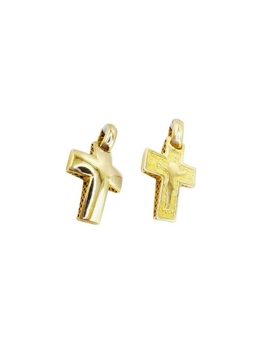 Velegrakis Men's Gold Cross 14K