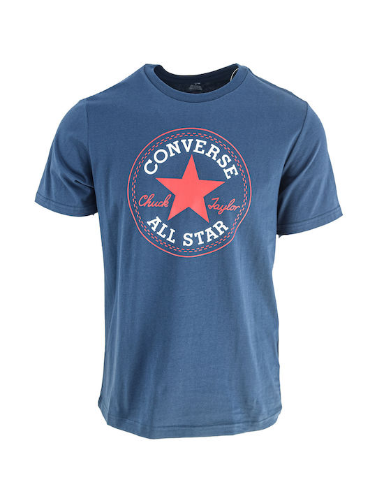 Converse Chuck Patch T-shirt Bărbătesc cu Mânecă Scurtă Negru