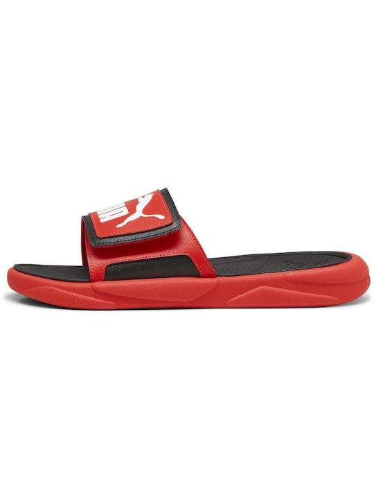 Puma Royalcat Comfort Ανδρικά Slides Κόκκινα