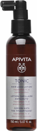 Apivita Hair Loss Hair Lotion for Toning Hippophae TC & Lupin Proteins 150ml