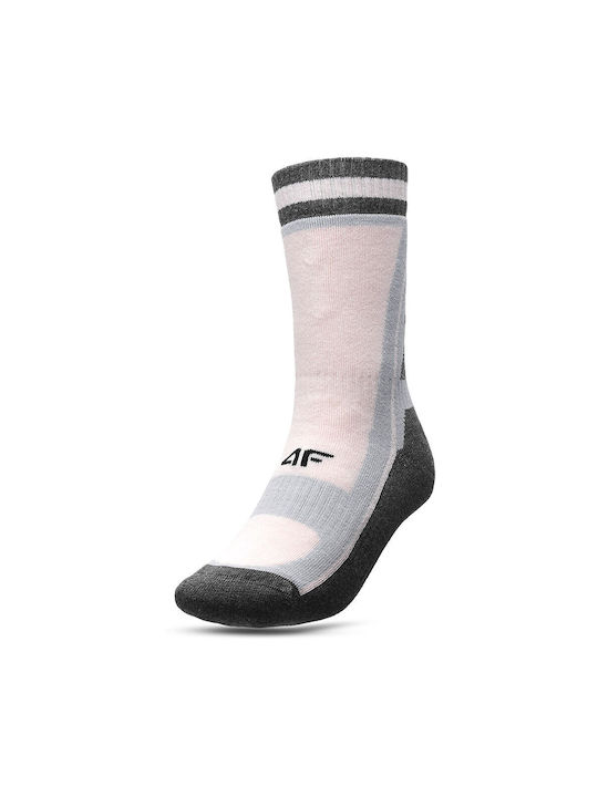 4F Αθλητικές Κάλτσες Γκρι 1 Ζεύγος